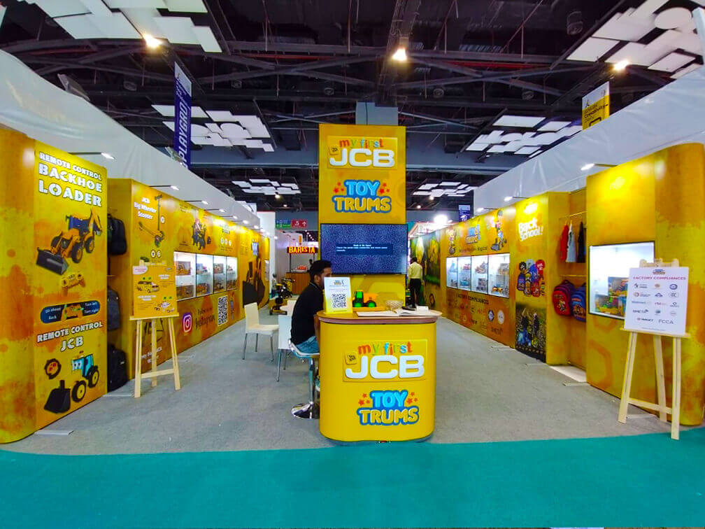 Ideacraft eVentures Pvt. Ltd. (JCB), Toy Biz International Show 2024, 60 sqm, Delhi