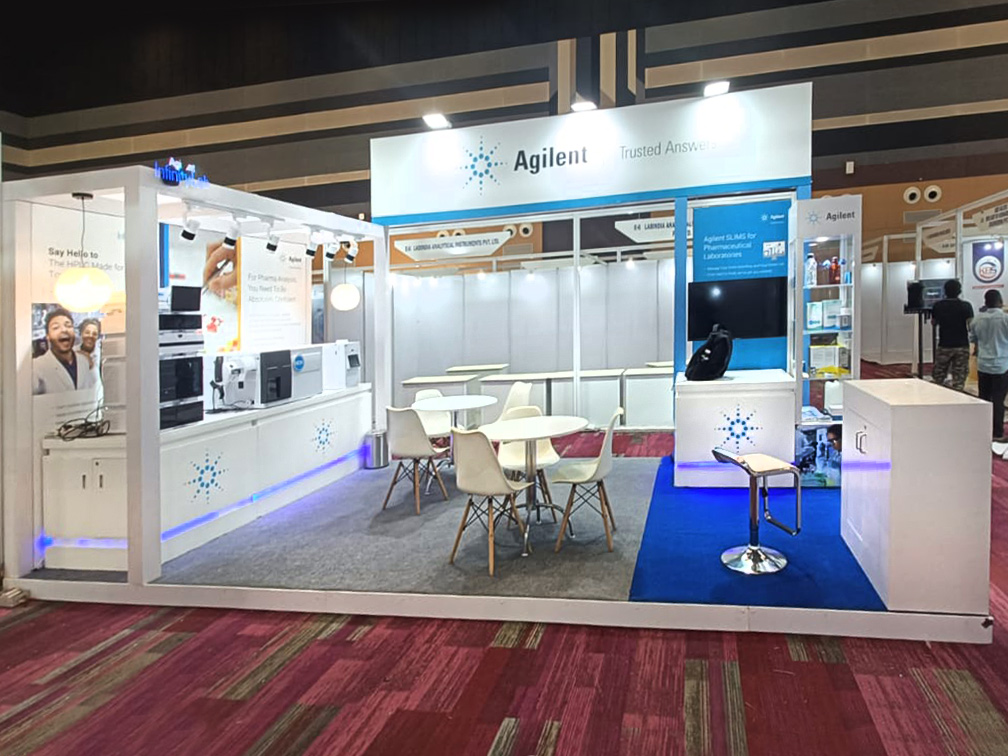 Agilent Technologies Inc., Pharma, Lab & Chemical Expo 2025, 18 sqm, Indore